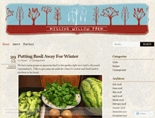 Tablet Screenshot of missingwillowfarm.com